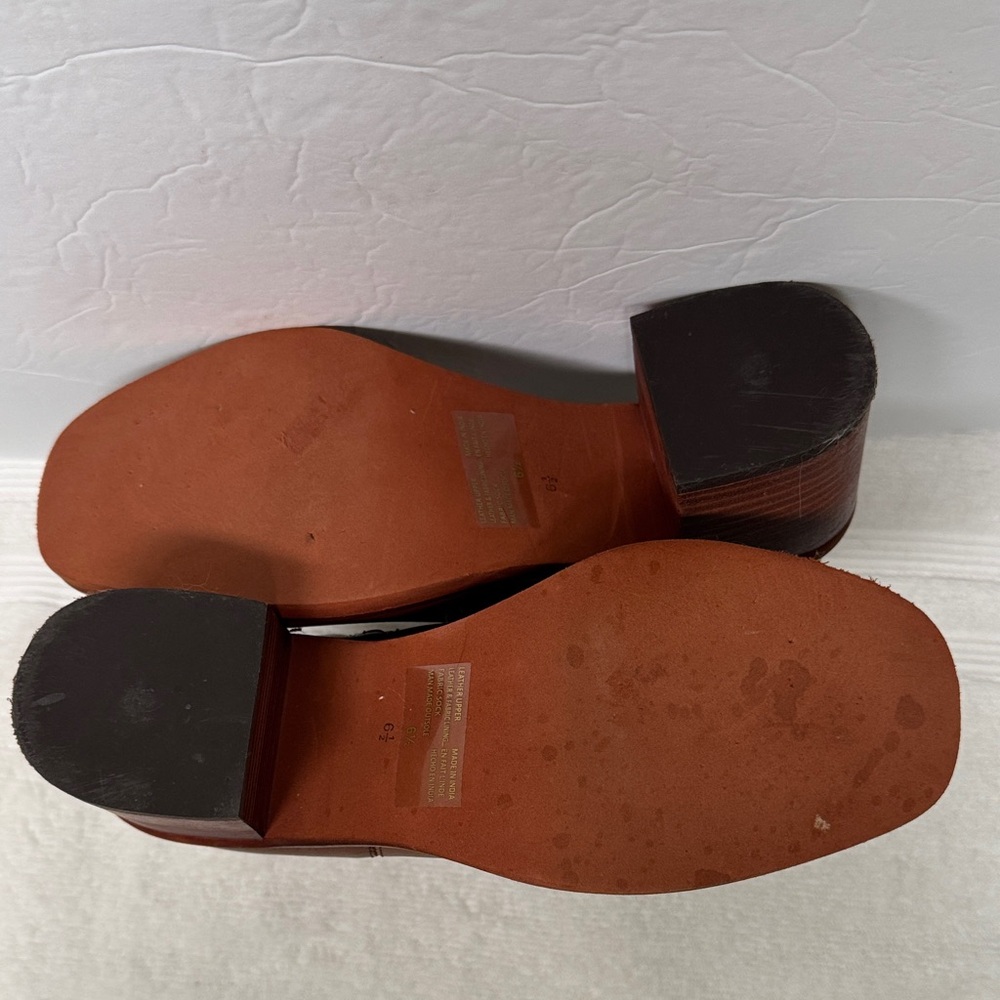 Seychelles Cognac Turbulent Ankle Boots Size 6.5 - Picture 12 of 16